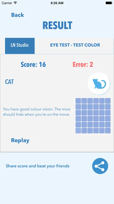 Скриншоты Eye Test - Test Color Vision