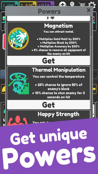 Idle Superpowers Screenshots