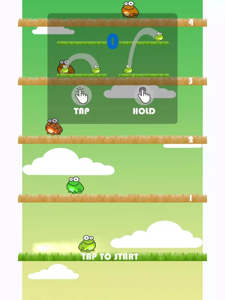 Jump Frog - Crazy Frog iPad  سکرین شاٹس