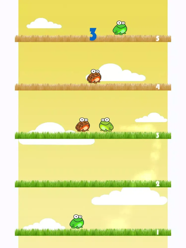 Jump Frog - Crazy Frog iPad  سکرین شاٹس