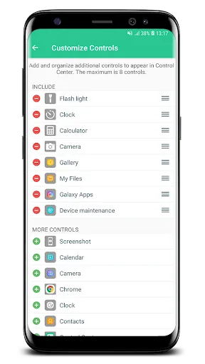 Control Center iOS 15 Screenshots