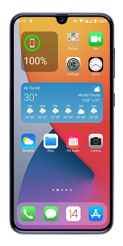 iOS Launcher Screenshots