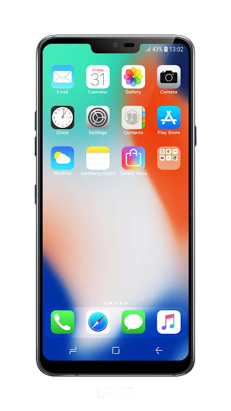 iOS Launcher Screenshots