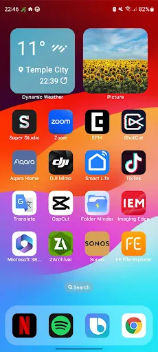 Launcher iOS 18 Screenshots