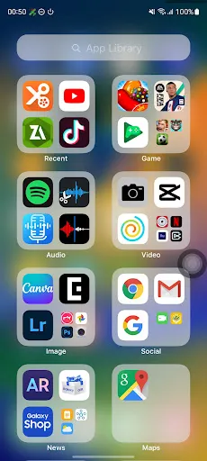 Launcher iOS 18 Screenshots