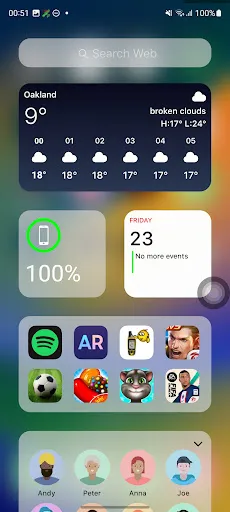 Launcher iOS 18 Screenshots