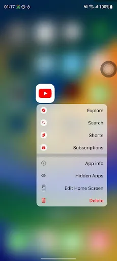 Launcher iOS 18 Screenshots