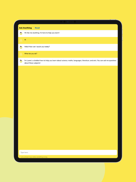 Zrzuty ekranu Luwwi iPad 