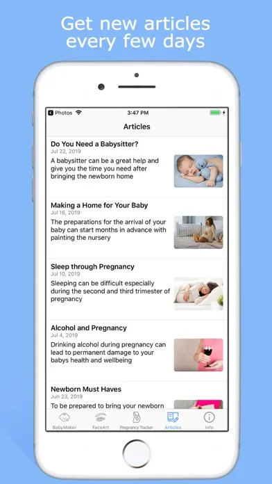 Zrzuty ekranu Baby Maker & Face Generator