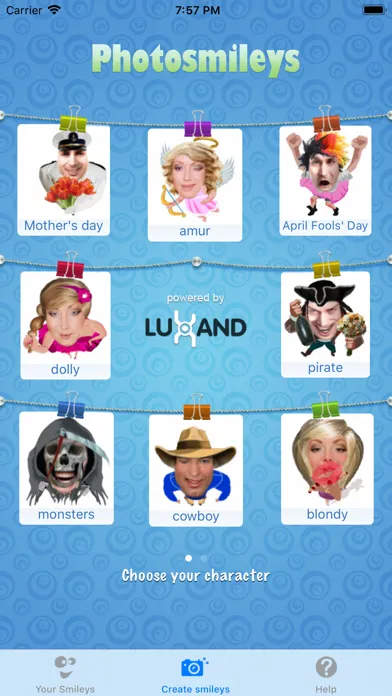 PhotoSmileys स्क्रीनशॉट