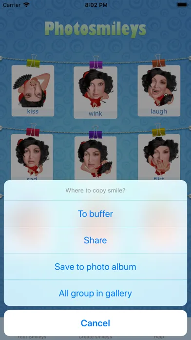 PhotoSmileys स्क्रीनशॉट