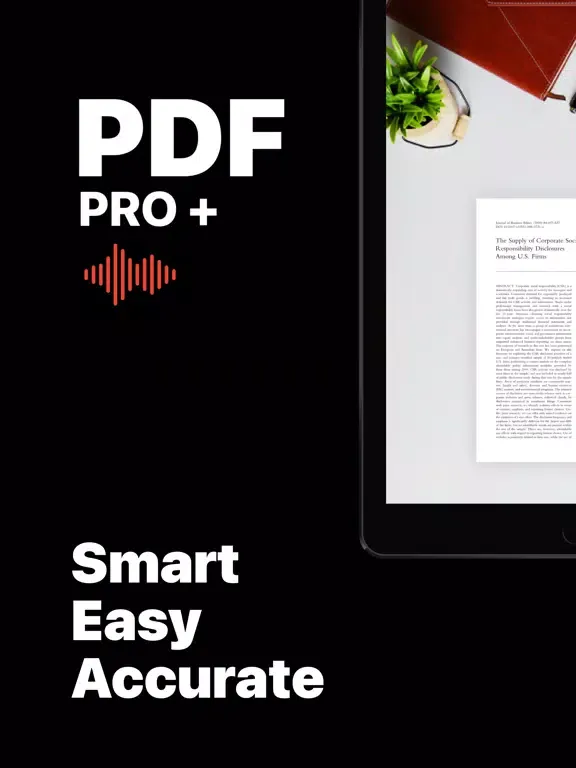Ảnh chụp màn hình của PDF Pro+ with AI iPad 