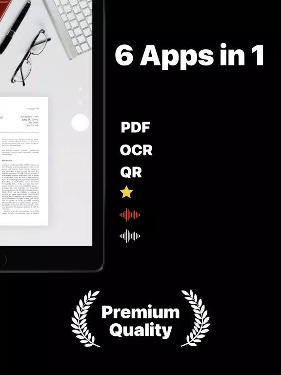Ảnh chụp màn hình của PDF Pro+ with AI iPad 