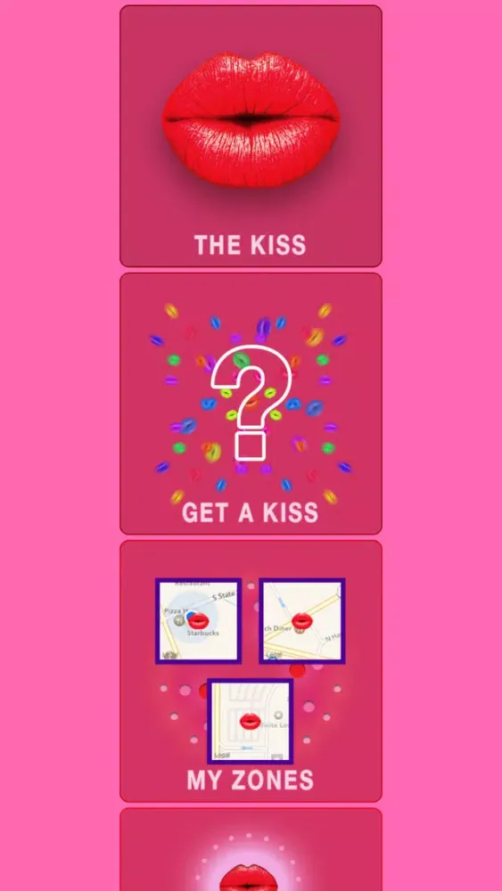 Ảnh chụp màn hình của Daily Kiss - The App For Every Woman