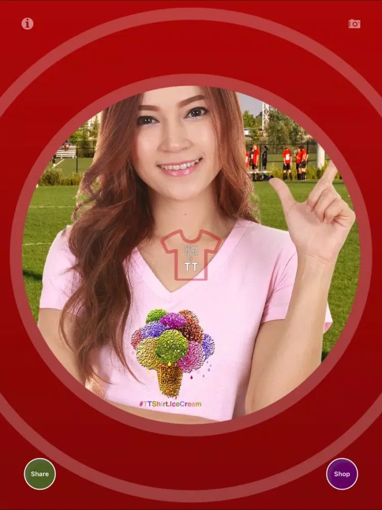 ภาพหน้าจอของ TTShirtShop - Talking Shirts iPad 