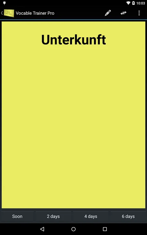 تصاویر Vocable Trainer Free