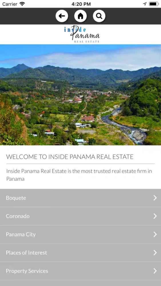 Inside Panama Real Estate應用截圖