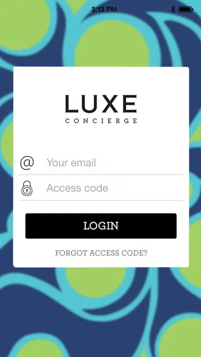 ภาพหน้าจอของ LUXE Concierge