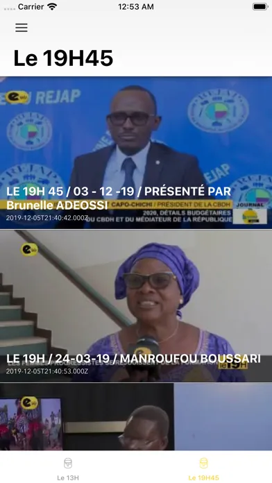 E-télé : L'actualité Béninoise應用截圖