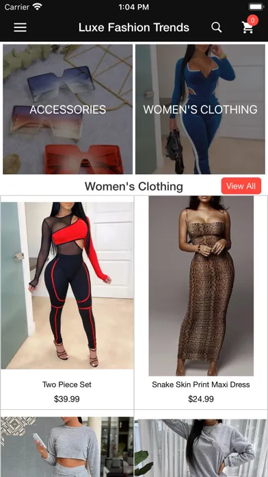 Capturas de pantalla de Luxe Fashion Trends