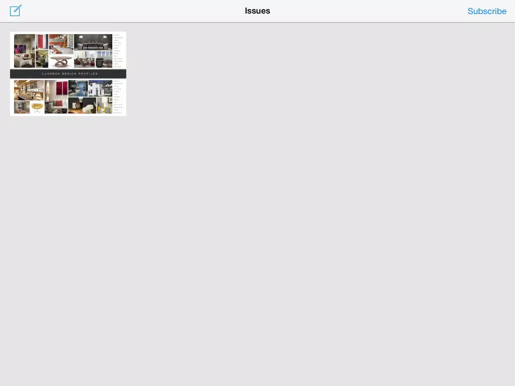 ภาพหน้าจอของ LuxeBox iPad 