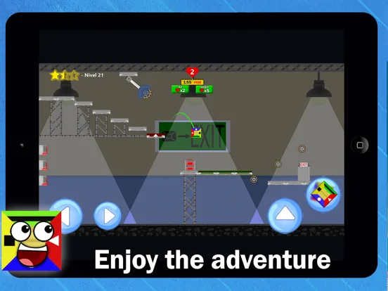Скриншоты The BOX: 2D Platform Game iPad 