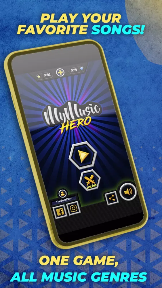 Guitar Hero Mobile: Music Game Ekran Görüntüleri