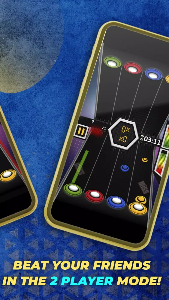 Guitar Hero Mobile: Music Game Ekran Görüntüleri