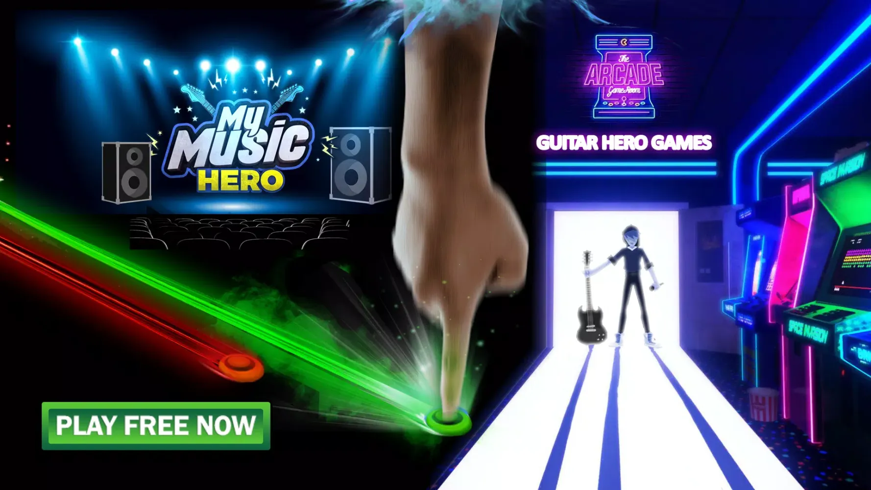 Guitar Hero Mobile: Music Game Ekran Görüntüleri