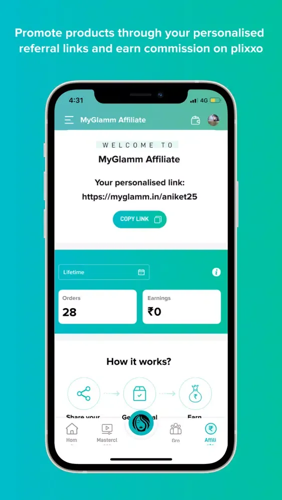 Plixxo - Influencer Platform سکرین شاٹس