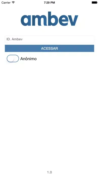 Ảnh chụp màn hình của Seg. Ambev