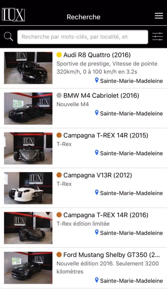 Capturas de pantalla de Lux Motor Club