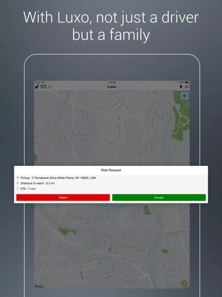 Capturas de tela do Luxo Driver iPad 