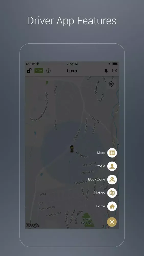 Capturas de tela do Luxo Driver