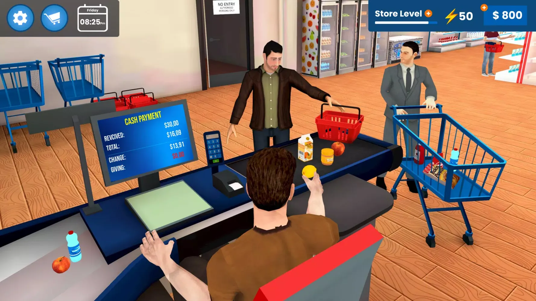 My Supermarket Store Sim 3d スクリーンショット