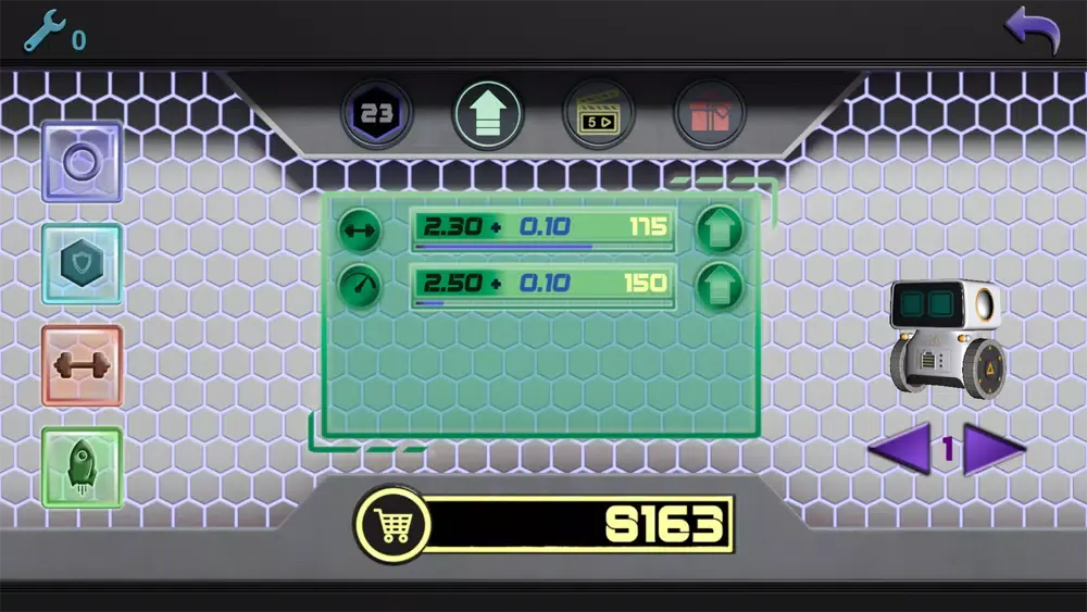 Capturas de tela do Nimble RoBox