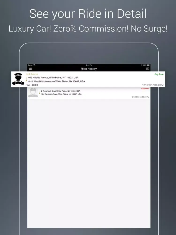 Luxo Ride iPad  Ekran Görüntüleri