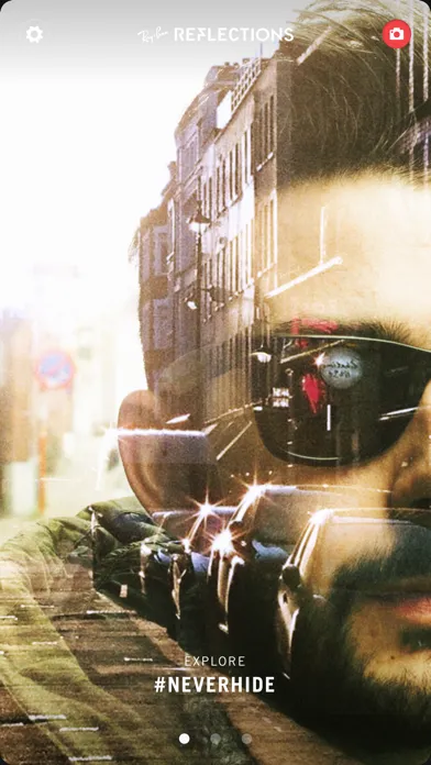 Capturas de pantalla de Reflections x Ray-Ban