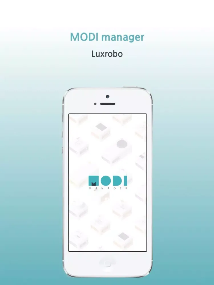 Capturas de tela do MODI manager iPad 