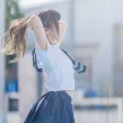 Japanese School Girl Wallpaper