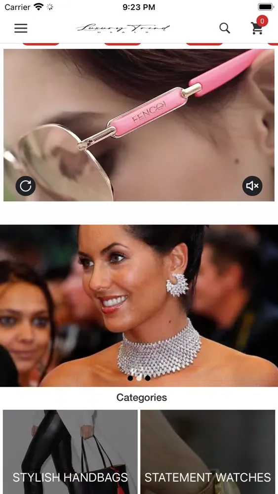 Capturas de pantalla de Luxury Trend Deals