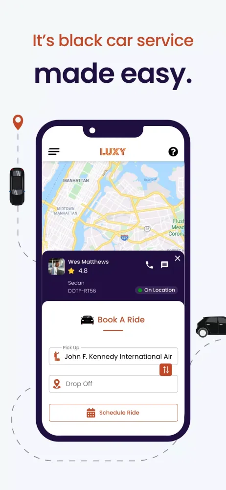 LUXY Ride - Book a Chauffeur应用截图