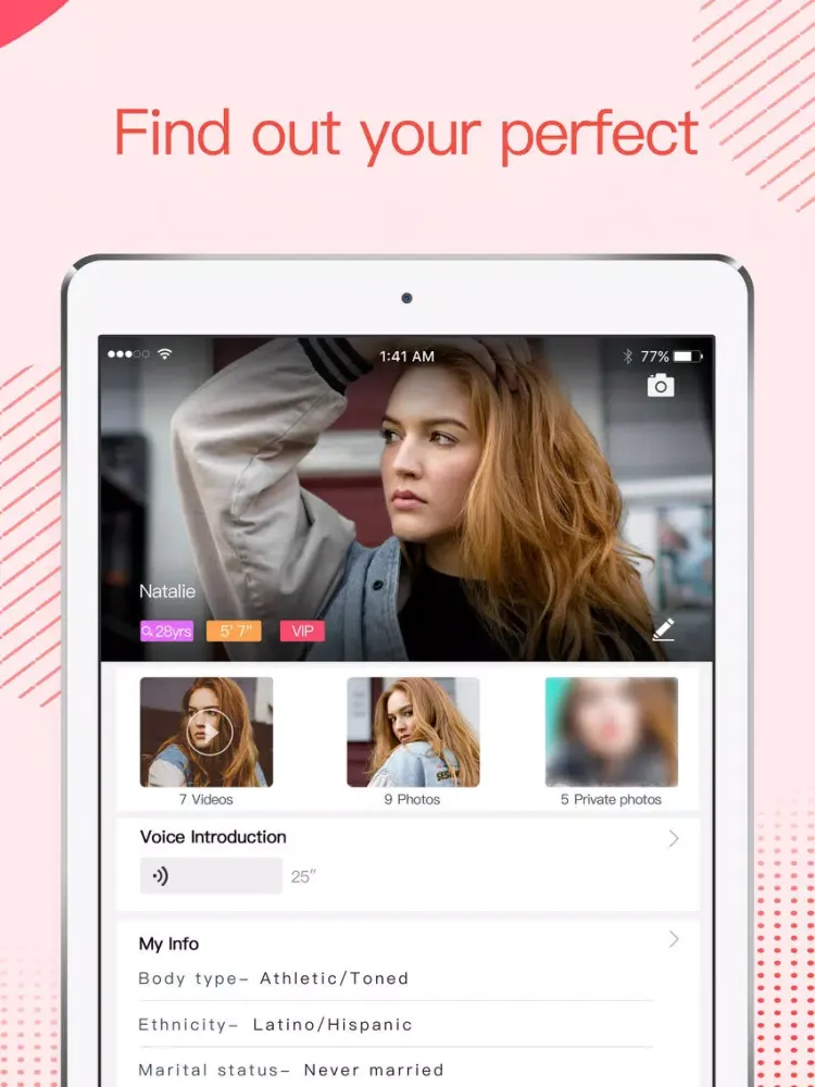 Elite Singles App: Luxy Dating iPad  سکرین شاٹس
