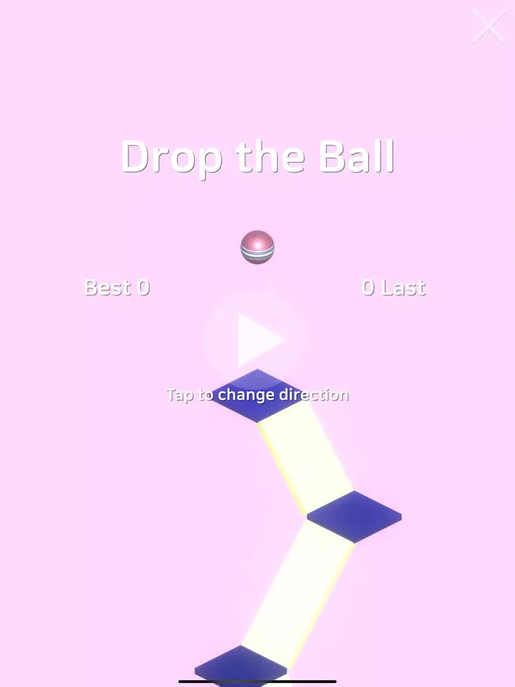 Captures d'écran de Crazy falling ball iPad 