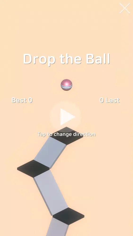 Captures d'écran de Crazy falling ball