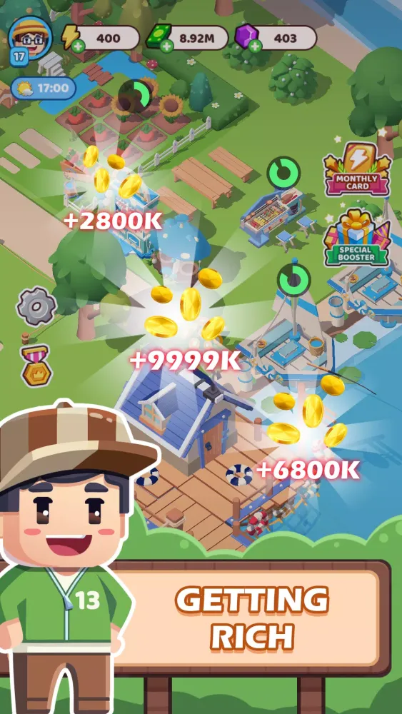ภาพหน้าจอของ Campsite Craze