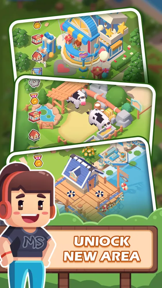 ภาพหน้าจอของ Campsite Craze
