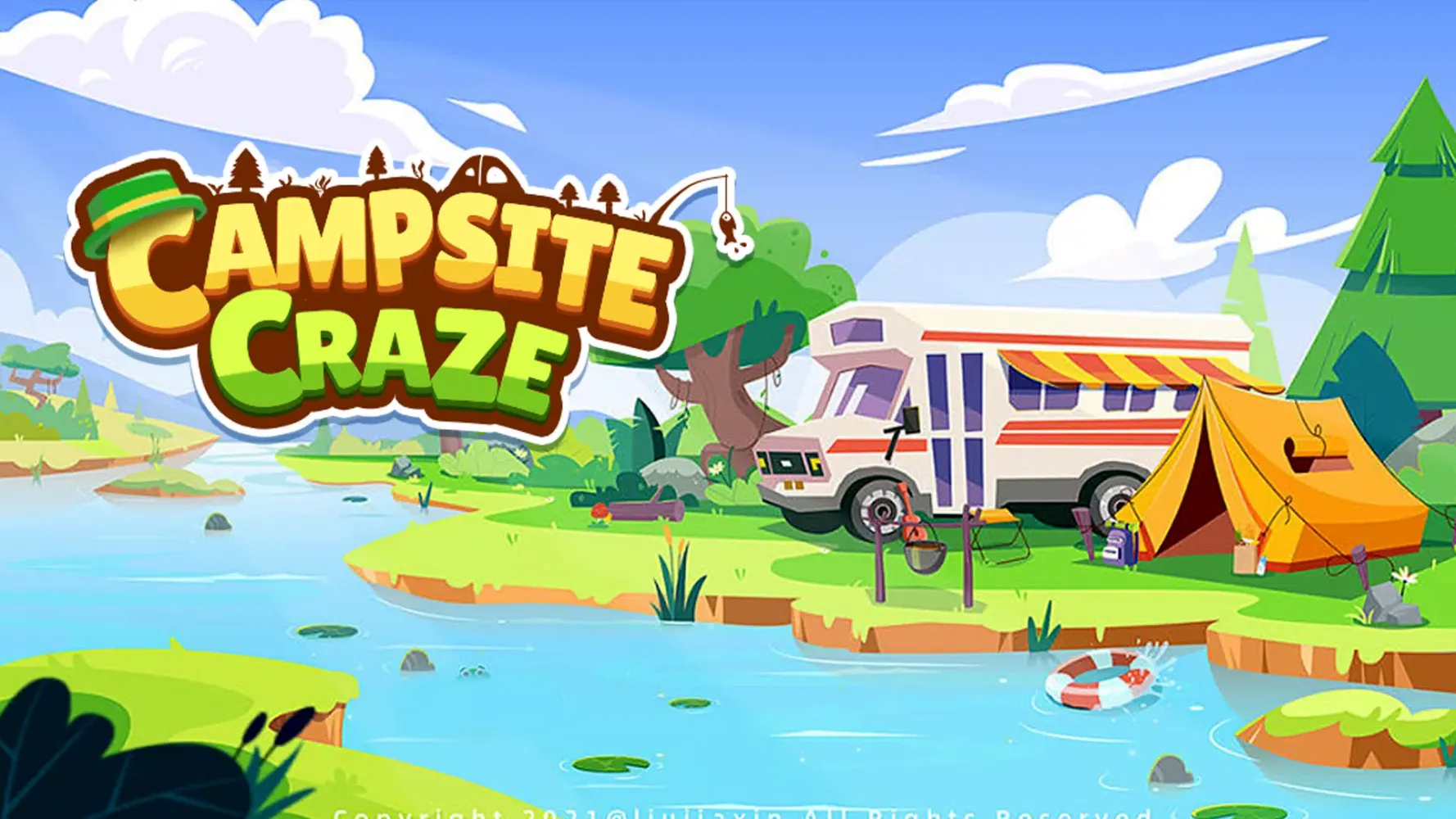 ภาพหน้าจอของ Campsite Craze