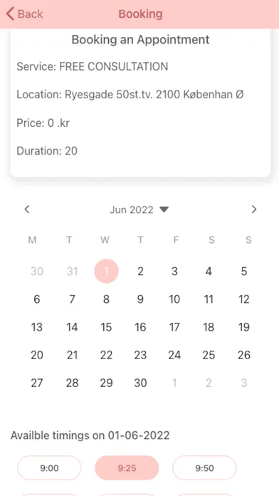 LUZ' BeautyApp Screenshots