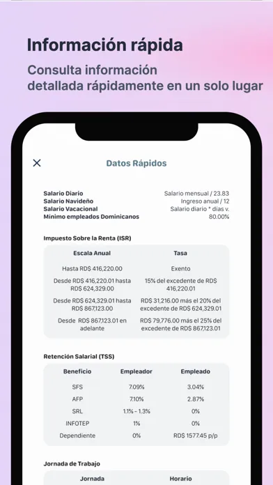 Cálculo Salarial Screenshots